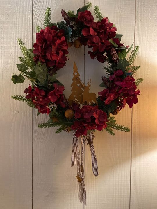 Hortensias et rouille Image de Hortensias et rouille