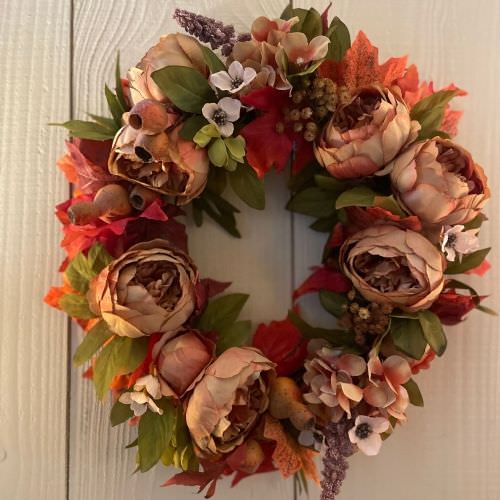 Image de Couronnes de porte romantique